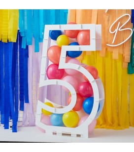 Mosaic Ballon Stand Number 5