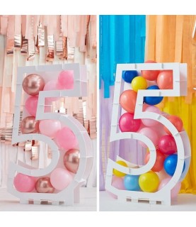 Mosaic Ballon Stand Number 5