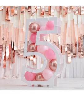 Mosaic Ballon Stand Number 5