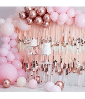 Luxe Pastel Pink & Rose Gold Balloon Arch Kit