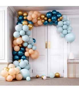 Luxe Teal & Gold Balloon Arch Kit