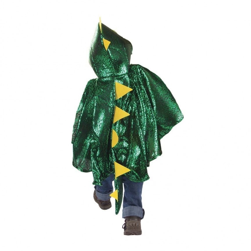 Cape Dragon Vert 2-3 ans