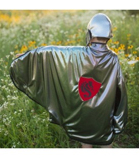 Dragon/Knight Reversible Cape & Mask 5-6 years