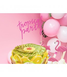 Cake Topper Tropical Party