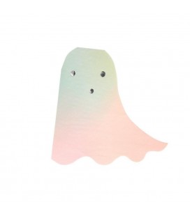 16 Serviettes de table Fantôme Halloween Pastel