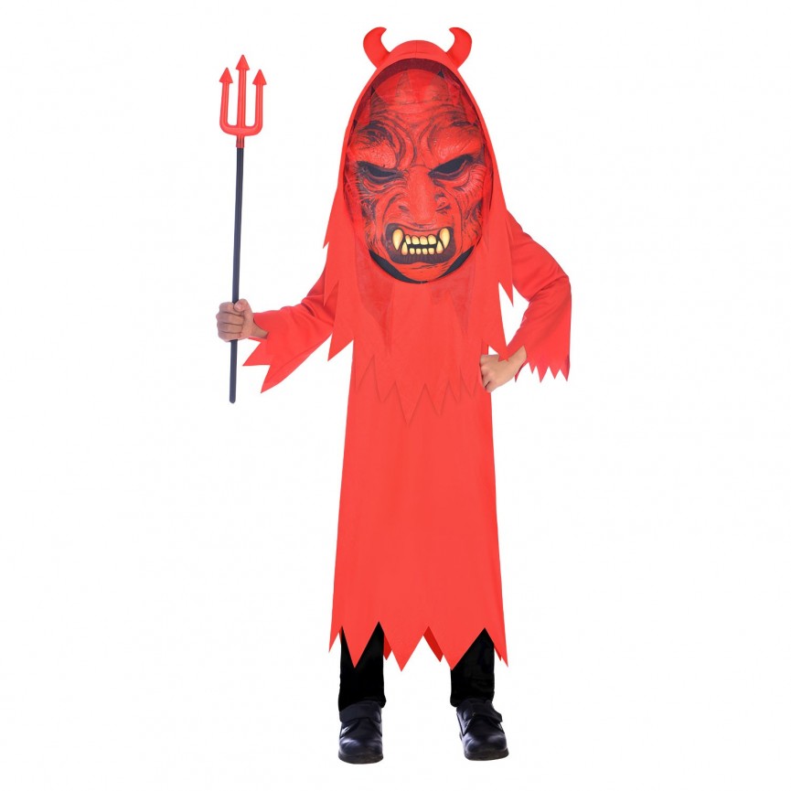 Devil Big Head Costume