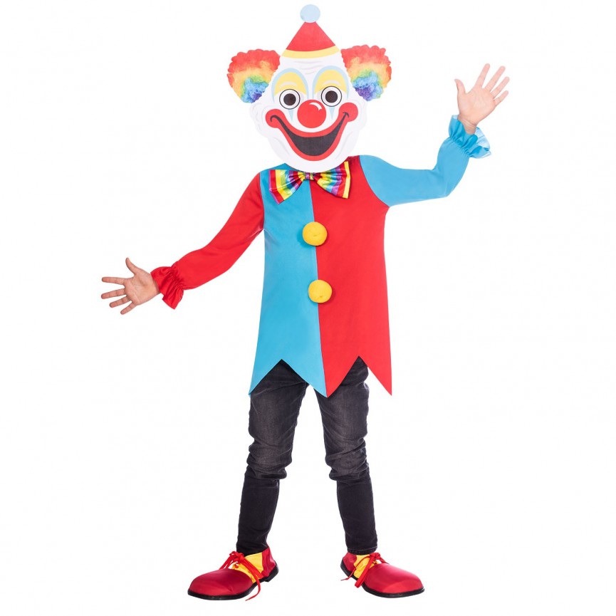 Carnival Clown Big Head Costume