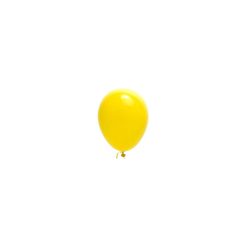 10 Ballons Jaunes