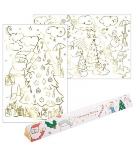 2 Christmas Colouring Posters