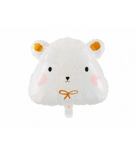 Ballon en aluminium Ours polaire