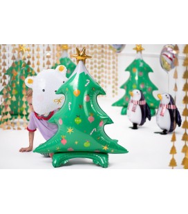 Ballon en aluminium Ours polaire