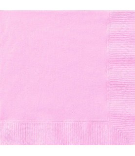 20 Pink Lunch Napkins