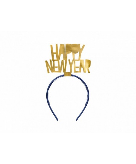 Goldener Happy New Year Haarreif