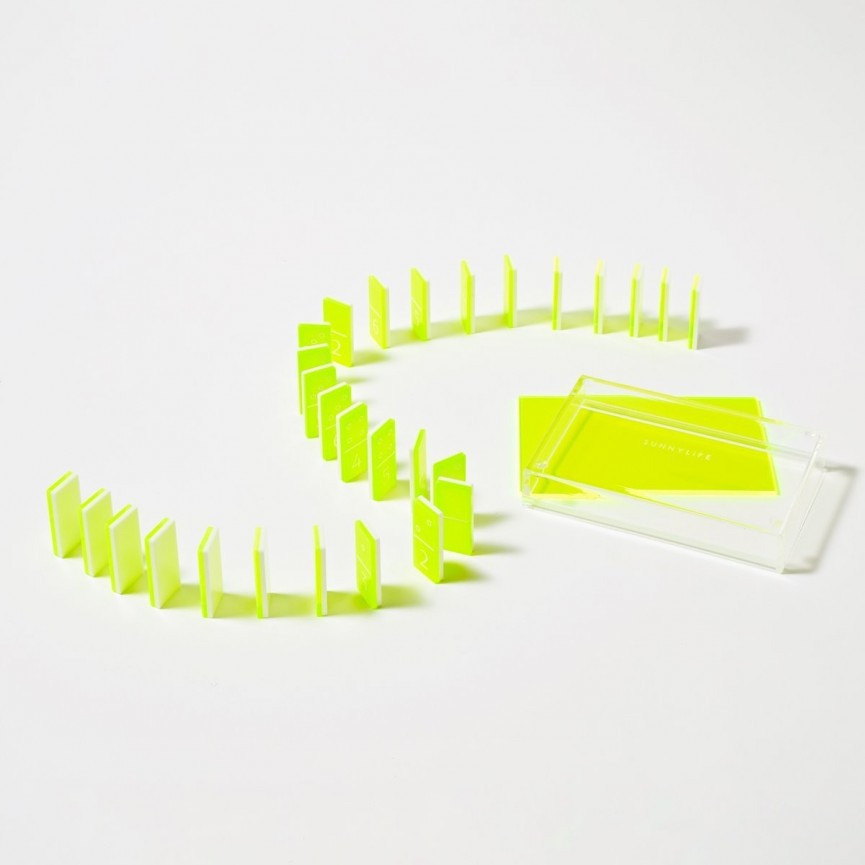 Dominoes Game - Limited Edition Neon