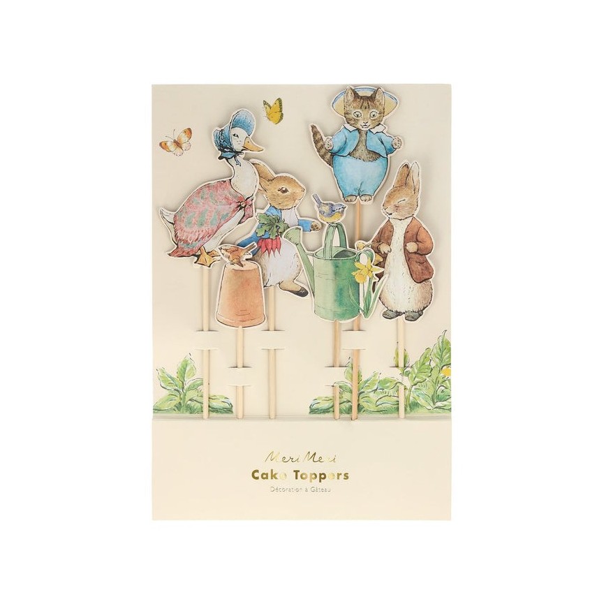 Cake Toppers Pierre Lapin & ses amis