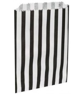 Black Stripes Treat Bags