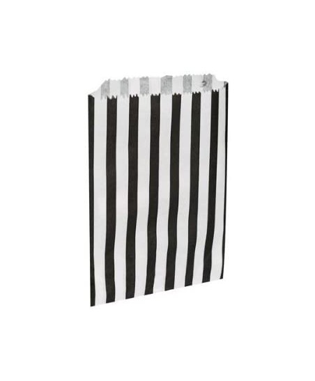 Black Stripes Treat Bags