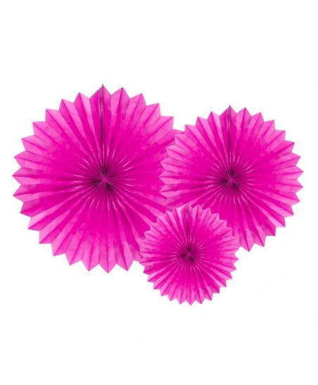 3 Rosettes Magenta
