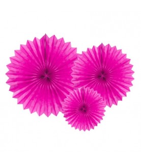 3 Rosettes Magenta