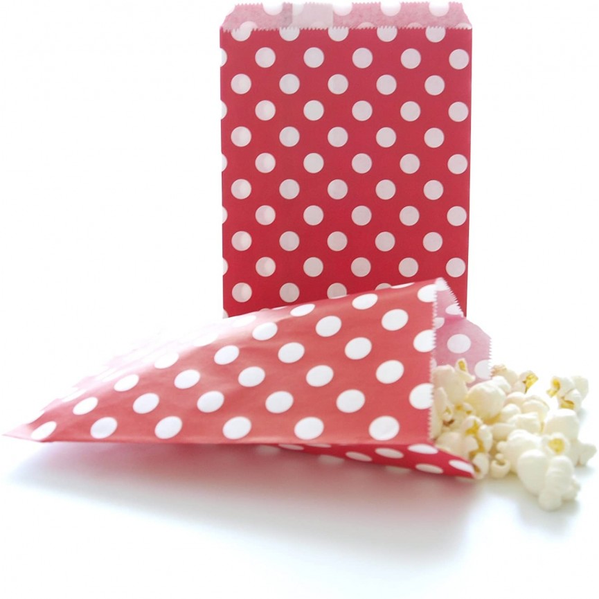 Red Dots Treat Bags