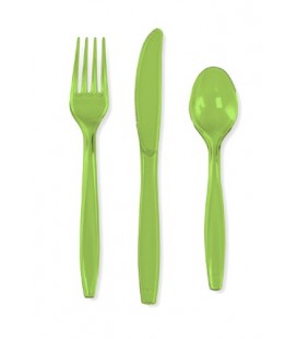 18 Lime Cutlery