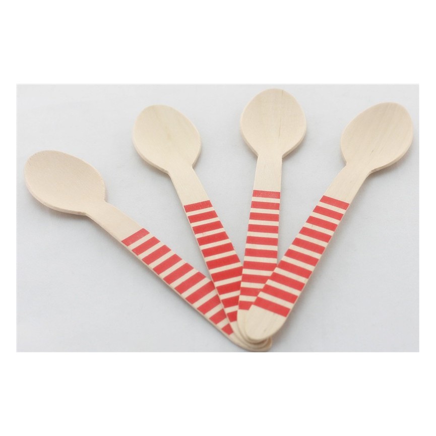 Red Stripes Spoons