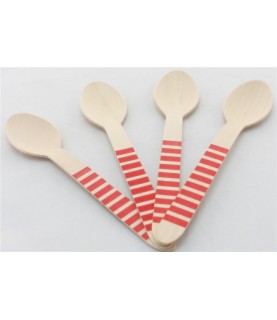 Red Stripes Spoons