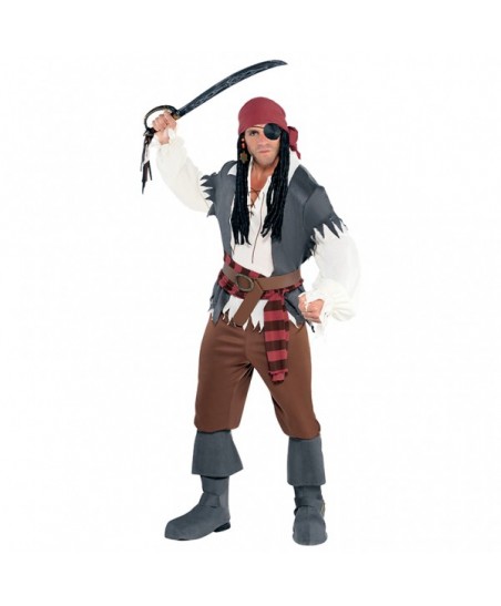 Captain Castaway Pirate Costume