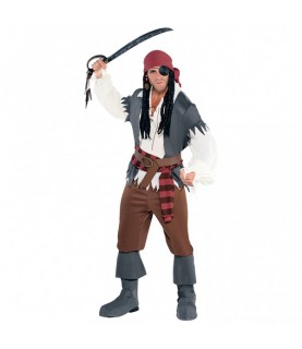 Captain Castaway Pirate Costume