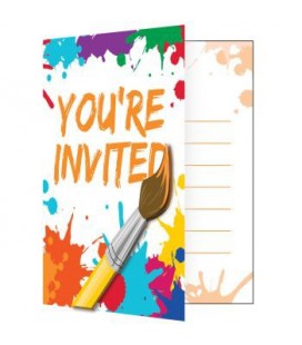 Invitations Art Party