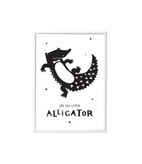 Affiche Alligator