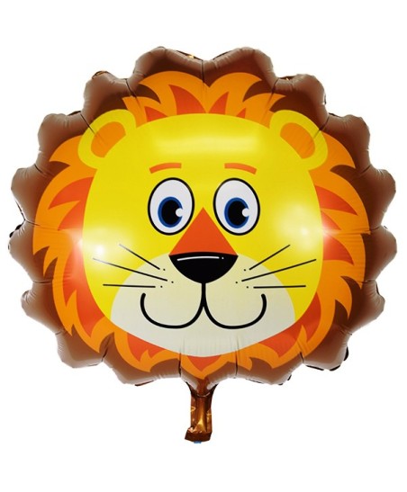 Lion Head Mylar Balloon