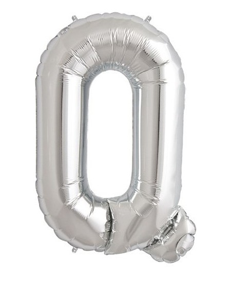 Silver Q Mylar Balloon