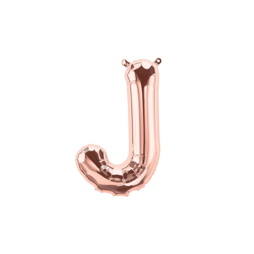 Ballon Mylar Rose Gold J