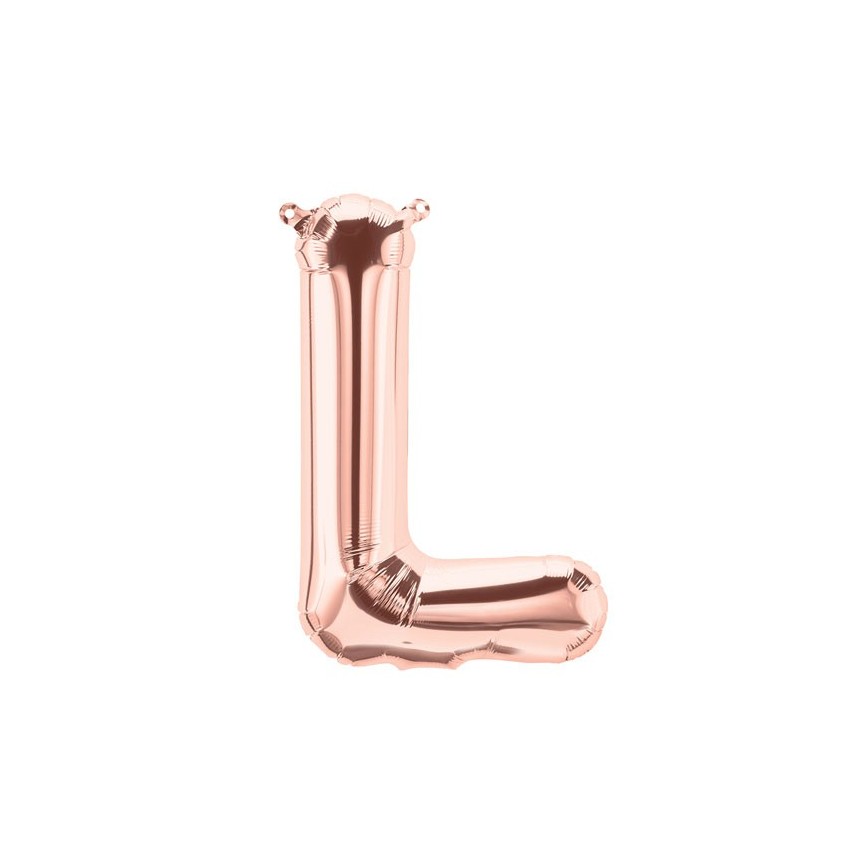 Ballon Mylar Rose Gold L