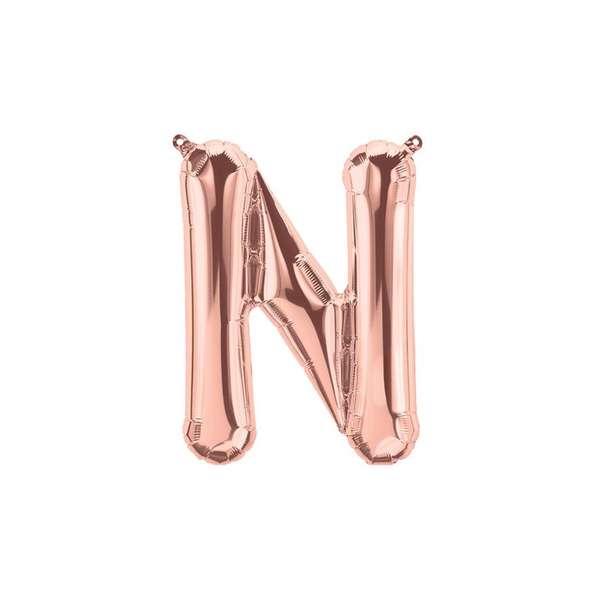 Ballon Mylar Rose Gold N