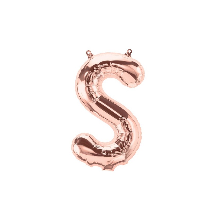 Rose Gold Folienluftballon "S"