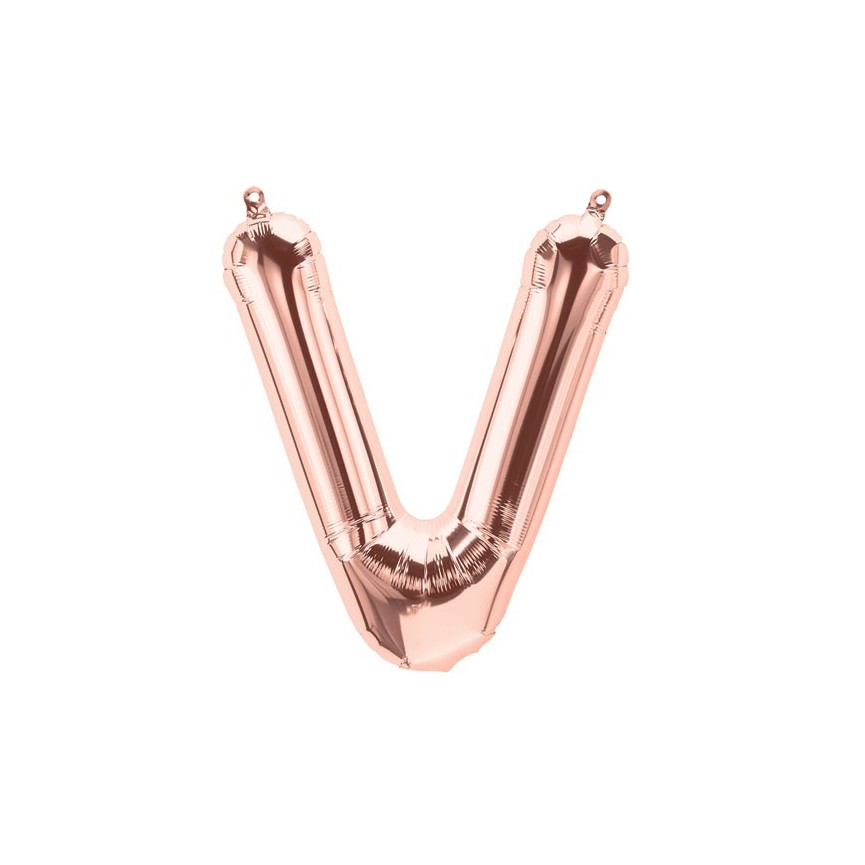 Ballon Mylar Rose Gold V