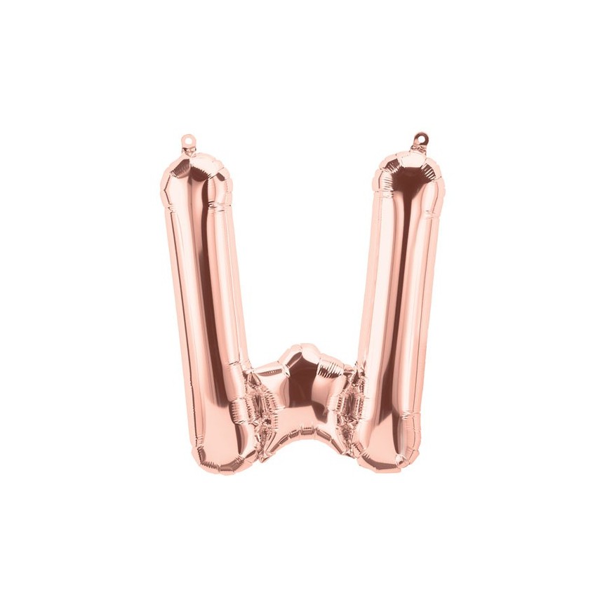 Ballon Mylar Rose Gold W