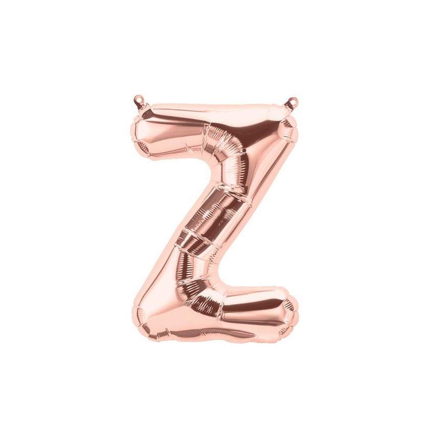 Ballon Mylar Rose Gold Z