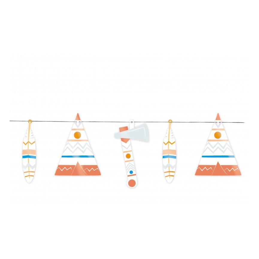 Guirlande Tipis & Plumes Guirlande Tipis & Plumes
