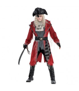 Zombie Pirate Captain Costume