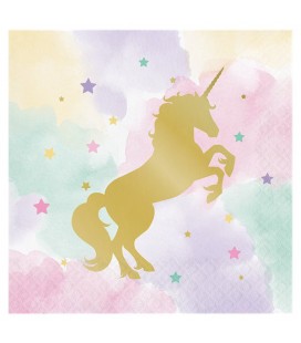 Serviettes Unicorn Sparkle