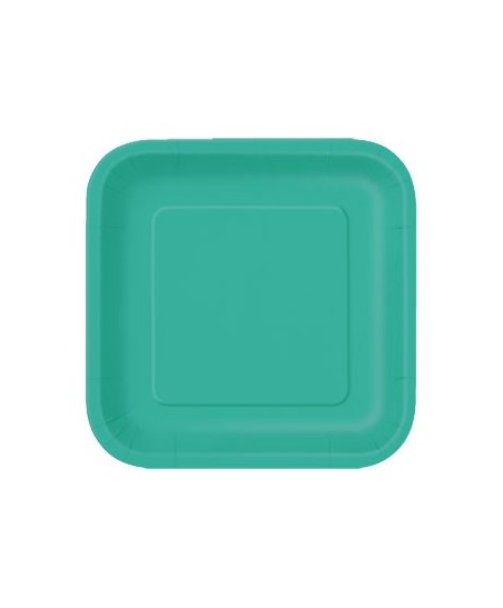 14 Turquoise  Dinner Plates