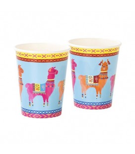 Llama Boho Party Cups