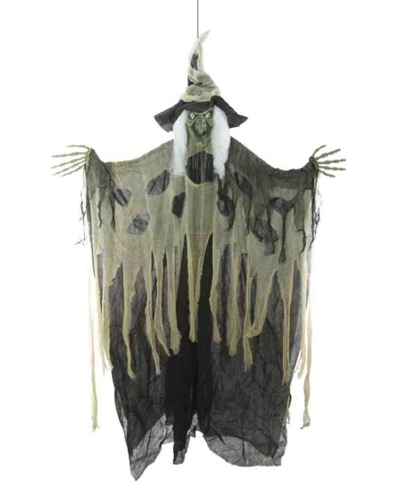 Animated Hanging Witch