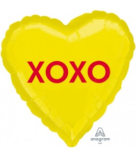 "XOXO " Foil Balloon Heart