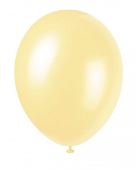 8 Perl-Elfenbeinfarbige Luftballons