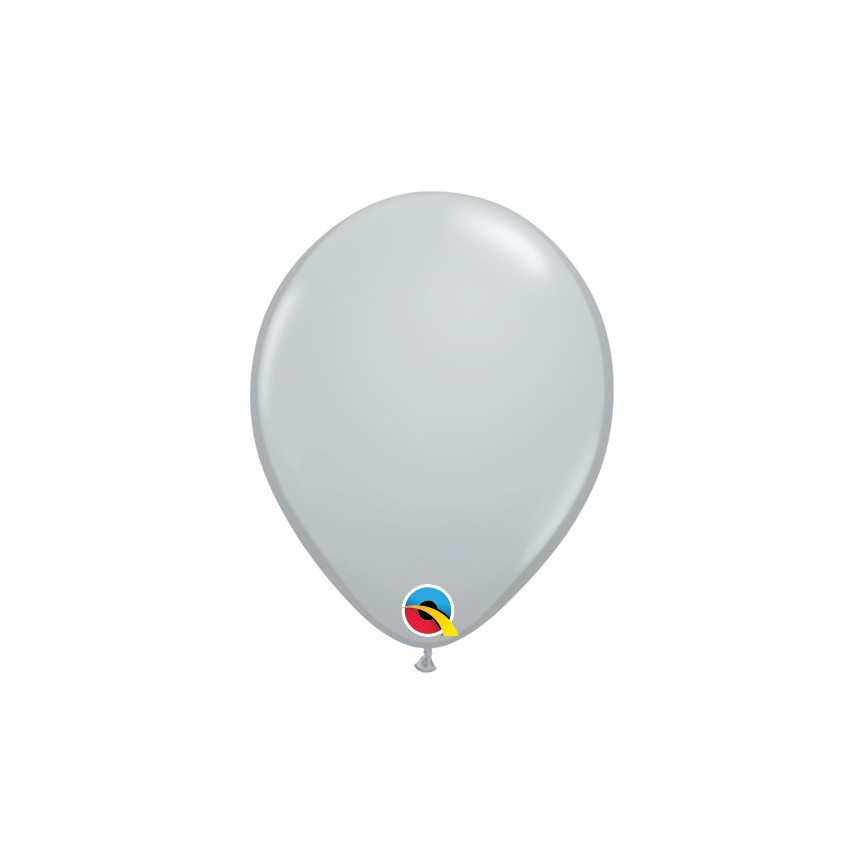Grey Mini Balloon 13cm