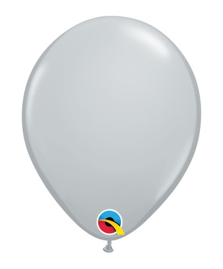 Grey Mini Balloon 13cm